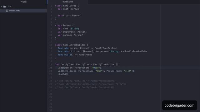 Builder Design Pattern смотреть онлайн