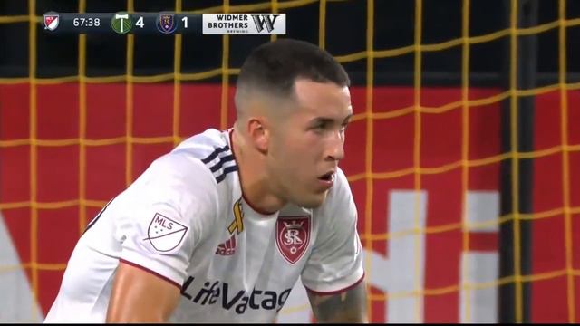 Portland Timbers [4] - 1 Real Salt Lake | Diego Chara Goal (68') - Nutmeg Assist From Brother Yimmi смотреть онлайн