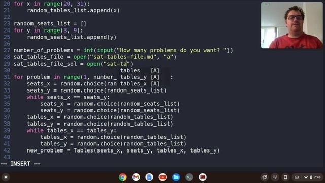 Python: 100 SAT "Tables" Problems! смотреть онлайн