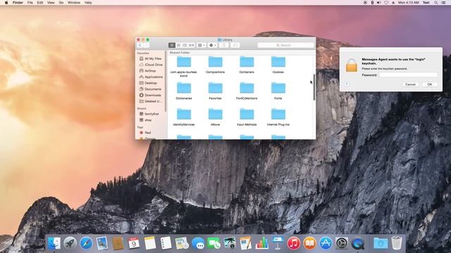 OS X Yosemite "Login Keychain" Error смотреть онлайн