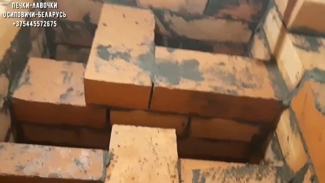 70 Камино-печь 3 на 3 кирпича ч.2 смотреть онлайн
