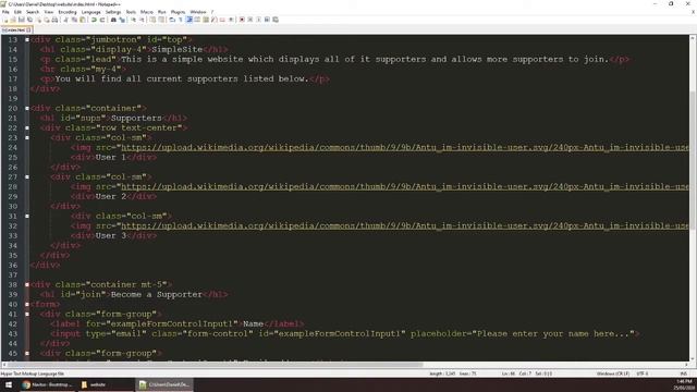 4 - Using CSS Frameworks (Bootstrap) смотреть онлайн