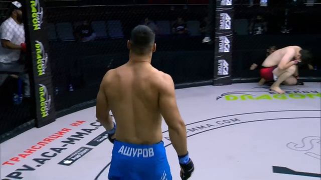 Диловар Ашуров vs. Сайд-Магомед Гутаев | Dilovar Ashurov vs. Said-Magomed Gutaev | ACA YE 38 смотреть онлайн