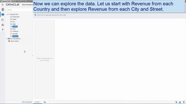 Oracle DV Desktop : Connecting to Apache Drill смотреть онлайн