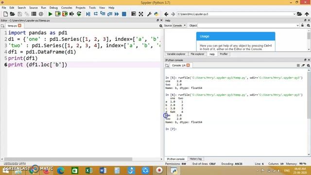 dataframe selection and addition (XII IP) смотреть онлайн