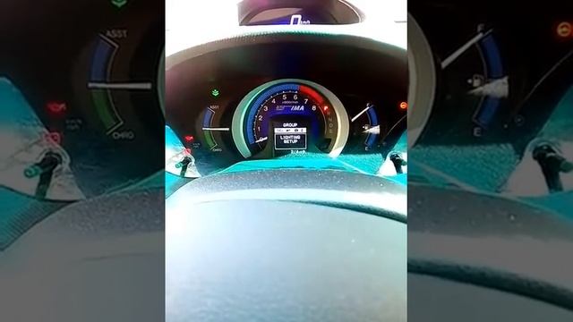 Мили в километры Honda Insight 2009-2011 смотреть онлайн