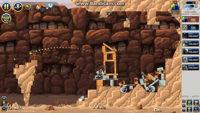 Facebook Angry Birds Star Wars Week 11 Level 2 +3Stars 96170P.avi