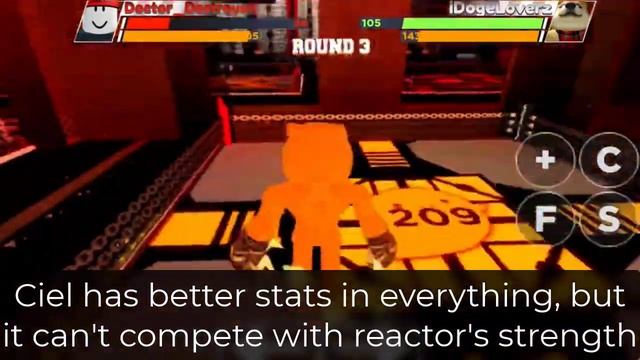 REACTOR VS CIEL! Boxing League Roblox смотреть онлайн