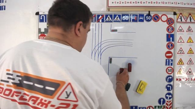 Тема 12: проезд перекрестков смотреть онлайн