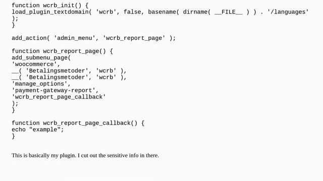 Make plugin admin page visible to other roles смотреть онлайн