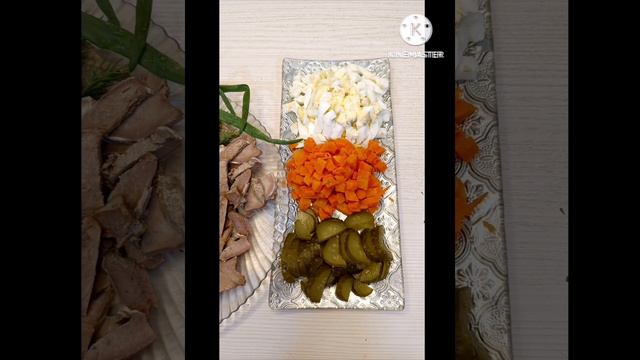 Два салата с языком. смотреть онлайн