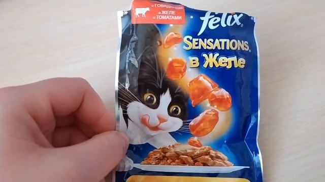 Корм для кошек - Felix Sensations в желе - ч.1! смотреть онлайн