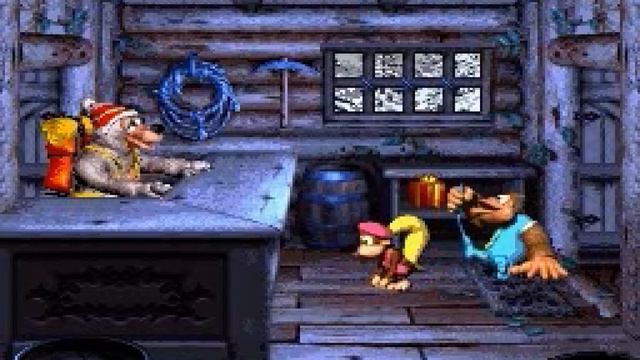 Donkey Kong Country 3: Dixie Kong's Double Trouble! (SNES) Brothers Bear, Banana Bird Queen смотреть онлайн