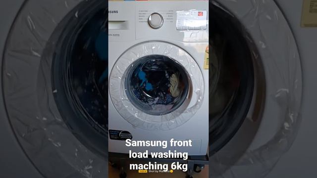 Samsung front load washing machine 6kg смотреть онлайн