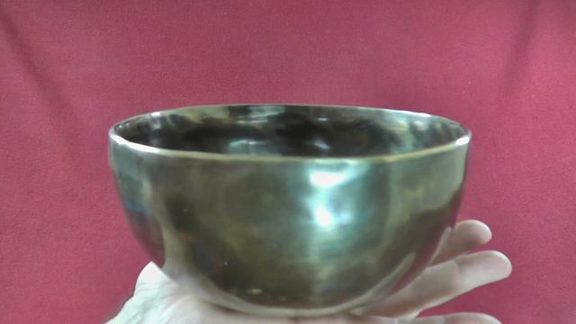 Поющая чаша Блэк Антик 17,3 см, Ре 298 Гц, Соль # 829 Гц смотреть онлайн