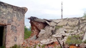 Бывшая воинская часть военных строителей в г. Полярный. Мурманская обл.