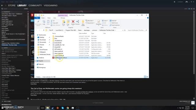 How to fix wolfenstein the new order from crashing (AMD) 2017 смотреть онлайн