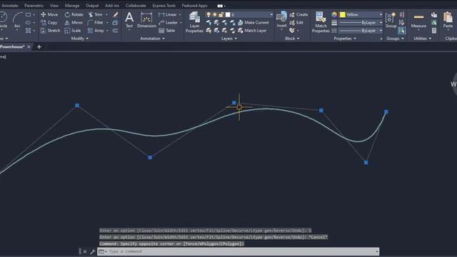 Polyline to Spline смотреть онлайн