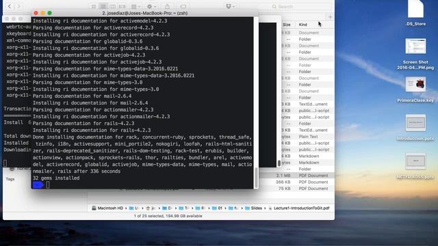 Primera Clase del Diplomado Ruby on Rails смотреть онлайн