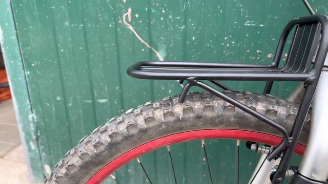 Установка переднего багажника на вилку, где нет никаких креплений смотреть онлайн