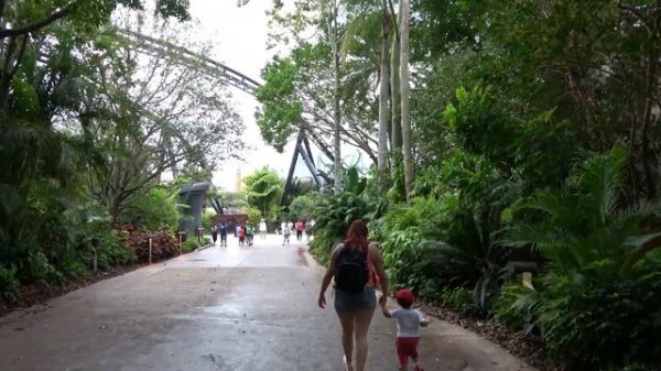 Islands of Adventure (Universal Orlando) Full Park Walk Through with The Legend