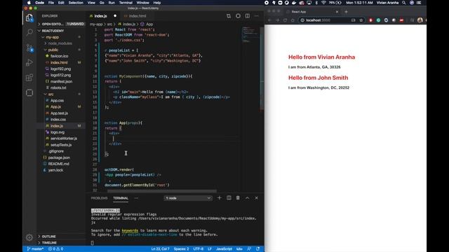 ReactJS Part 12 | Components from Object Array | Getting Started with ReactJS | Learn in 15 Minutes смотреть онлайн