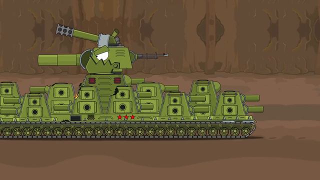 Битва КВ-44 Monsters - Мультики про танки смотреть онлайн