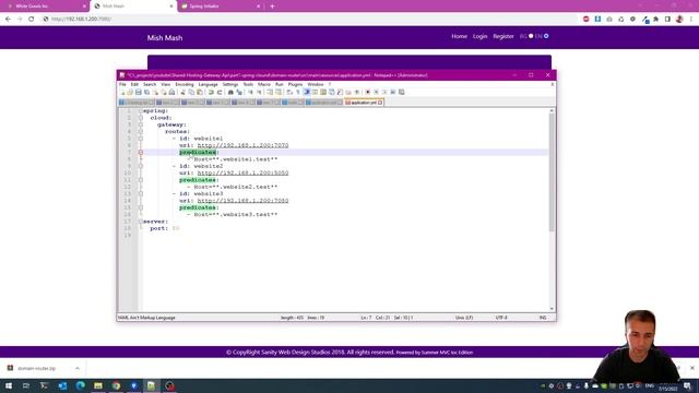 Local Shared Hosting (Gateway) App To Have Multiple Domains Share One IP | Part 1 - Spring Cloud смотреть онлайн
