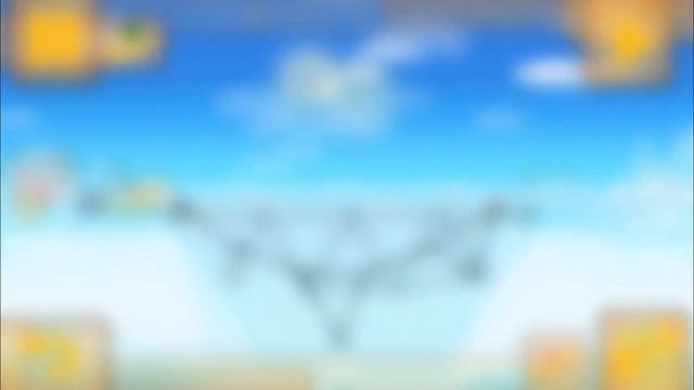 Fat Birds - Build A Bridge - All Levels Cleared with Minimal materials! смотреть онлайн