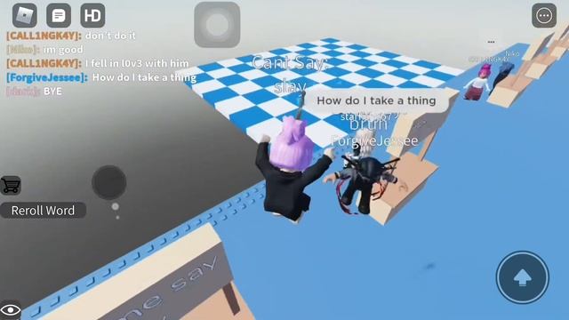 PLAYING CANT SAY THE WORD ON ROBLOX!! (*FUNNY*) смотреть онлайн