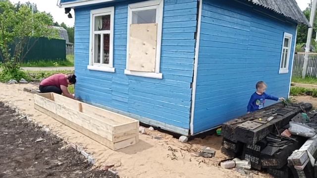 Купили дачу в пандемию#новая цветочница#наводим порядок#покраска# смотреть онлайн