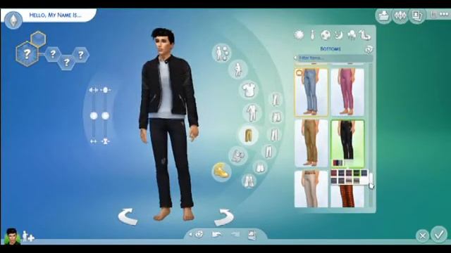 Sims 4 Andy Black- Create a sim смотреть онлайн