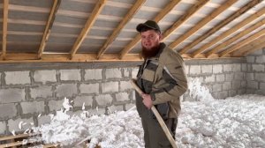 Утепление в Казахстане пеноизолом. Каскелен 2023. Работаем 87082393572