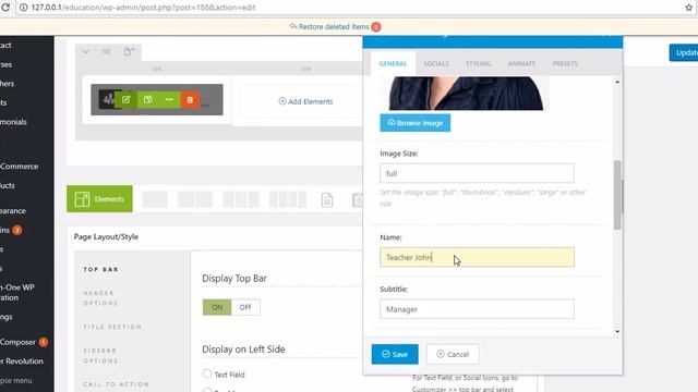 Add teachers without linking to single teacher page - Education WordPress theme смотреть онлайн