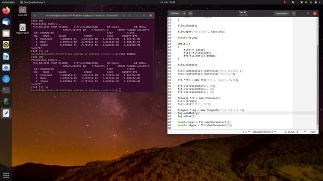 CERN ROOT Tutorial 10: Adding Legend to Canvas смотреть онлайн