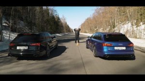 1000+ л.с. Audi RS6 в деле