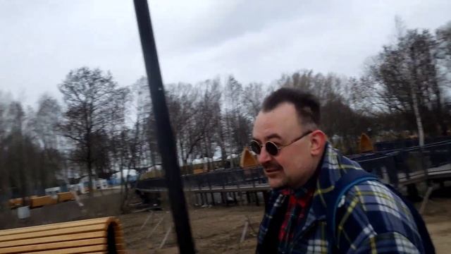 Апрельская прогулка по острову Котлин (город Кронштадт). смотреть онлайн