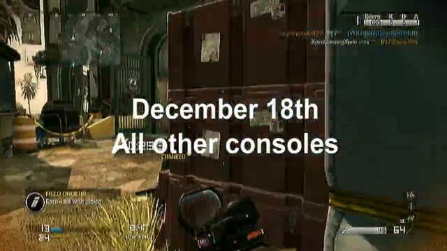 FESTIVE CAMO! Free Personalization Pack - Call of Duty: Ghosts DLC смотреть онлайн