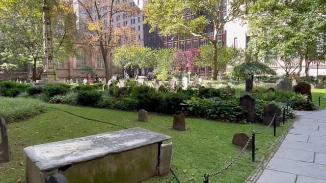 Нью-Йорк / Уолл-Стрит / Манхэттен - даунтаун / Осень прогулка по улицам Нью-Йорка / New York - 2023 смотреть онлайн