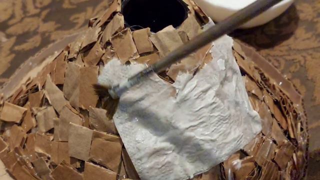 ИЗГОТОВЛЕНИЕ ВУЛКАНА ИЗ КАРТОНА 🌋