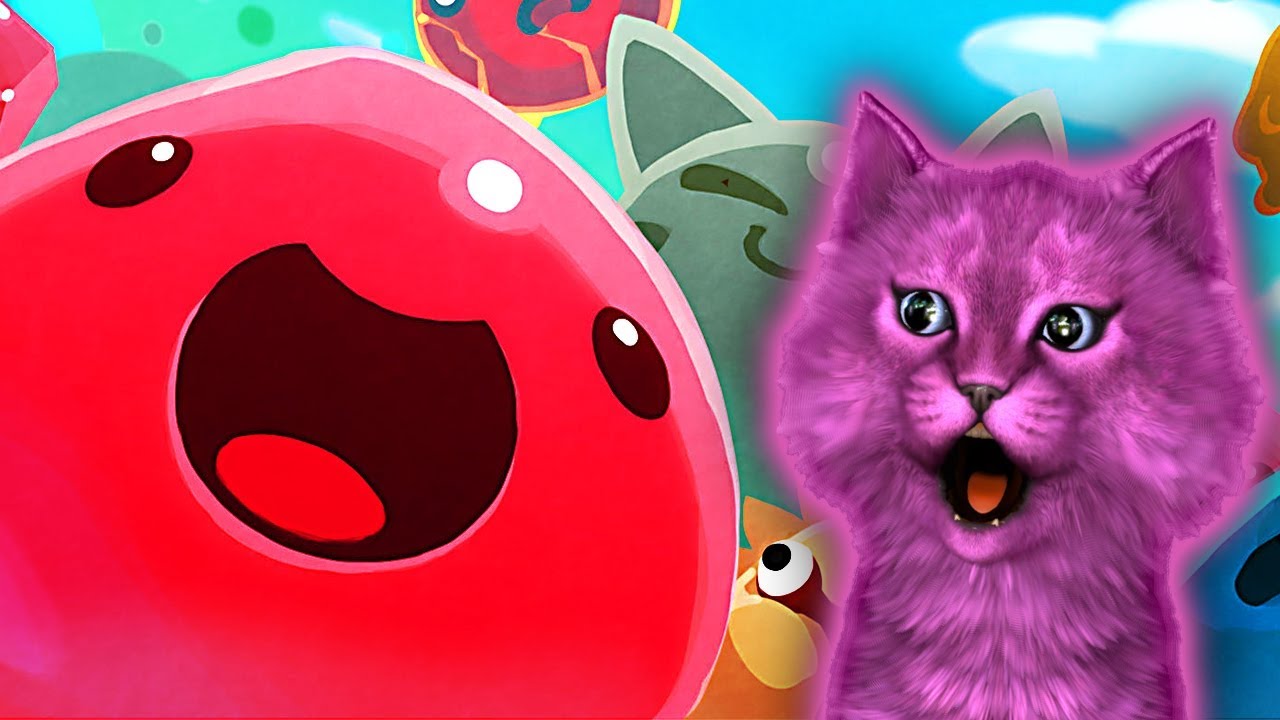 САМЫЙ БОЛЬШОЙ СЛАЙМ в МИРЕ КОТЕНОК АБИ ИГРА для ДЕТЕЙ и МАЛЫШЕЙ #74 смотреть онлайн