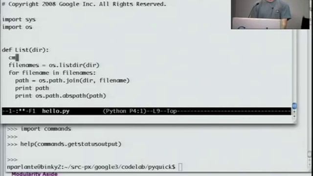 Google Python Class Day 2 Part 2 смотреть онлайн