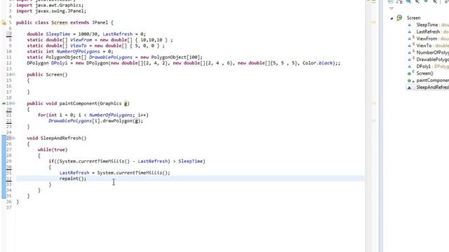 Java Tutorial #9 - 3D From scratch - A Running program смотреть онлайн