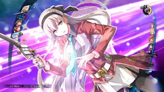 The Legend of Heroes Trails of Cold Steel IV - Ellie S-Craft - Aura Rain смотреть онлайн