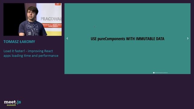 Tomasz Łakomy - Load it faster! - improving React apps loading time and performance - meet.js Summi смотреть онлайн