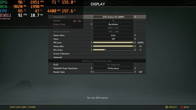 ASUS ROG Strix G15 Advantage God Of War PC 4K Plus FSR Gameplay смотреть онлайн