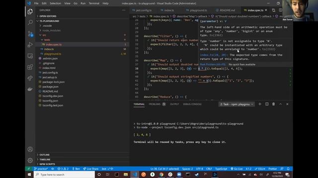 Code Talk #017: Typescript Series (5 of 6): Generic Types смотреть онлайн