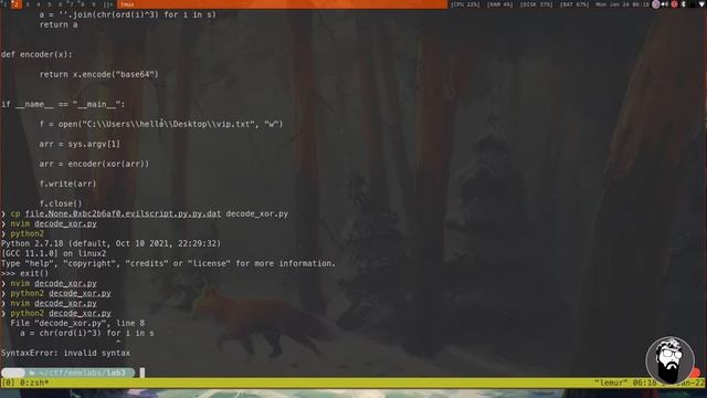 Memlabs CTF - "Lab 3" XOR Encryption and Steganography смотреть онлайн