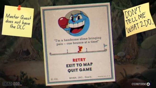Cuphead Master Quest time.