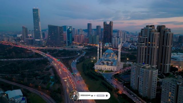 4K Ataşehir Mimar Sinan Camii - Drone By, Aslan ÖZCAN смотреть онлайн